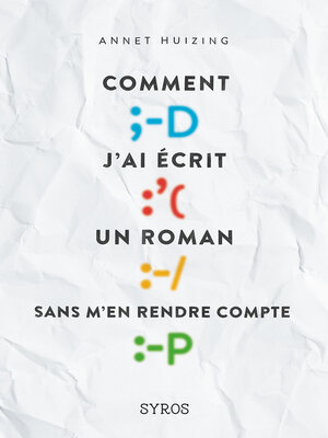 cover image of Comment j'ai écrit un roman par hasar-EPUB2